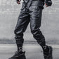 Pantalons Cargo Cirés Noirs Chic