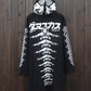 Manteau Long Sombre Avant-Garde