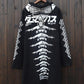 Manteau Long Sombre Avant-Garde