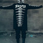 Manteau Long Sombre Avant-Garde
