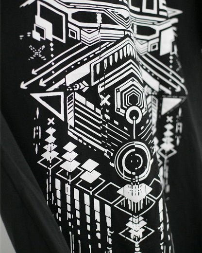 T-Shirt Tech Futuriste Cyberpunk