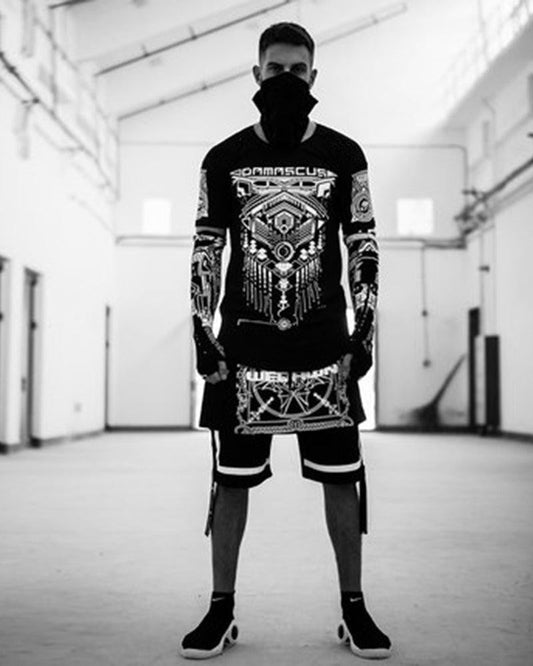 T-Shirt Tech Futuriste Cyberpunk