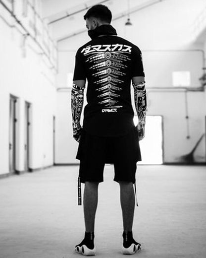 T-Shirt Tech Futuriste Cyberpunk