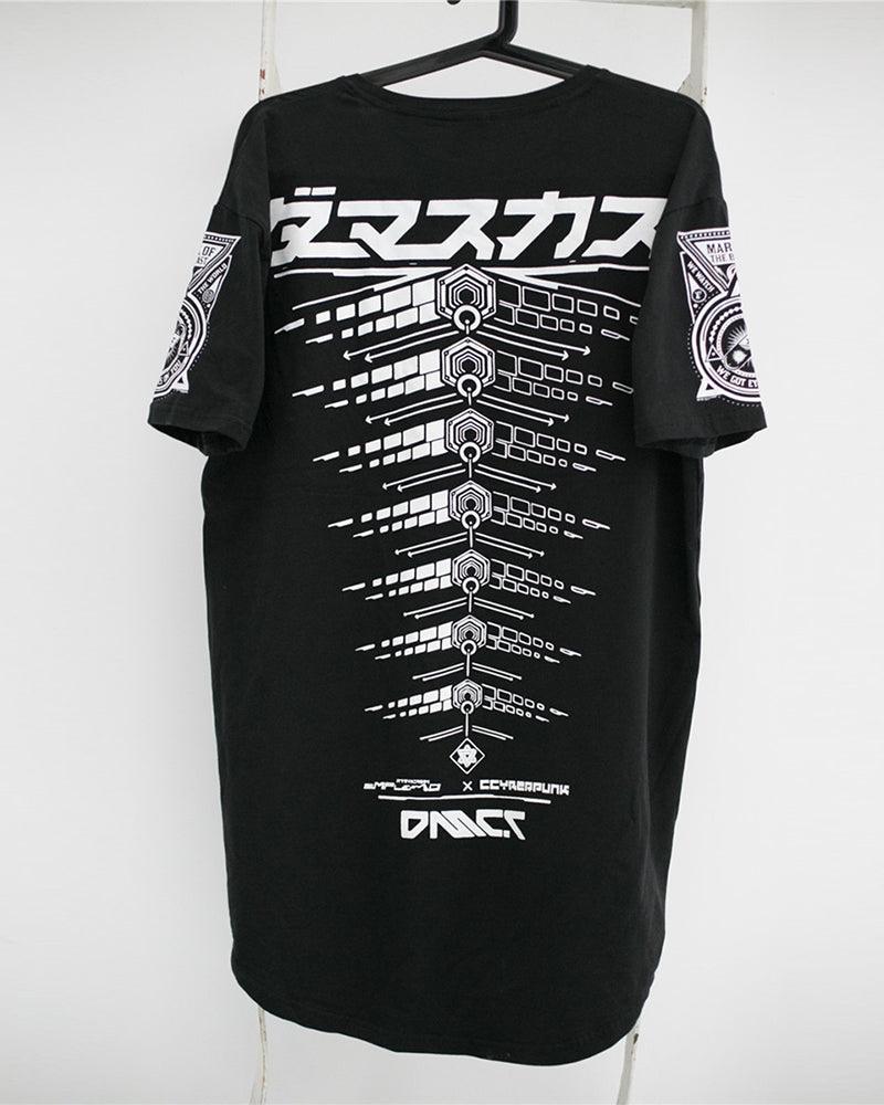 T-Shirt Tech Futuriste Cyberpunk
