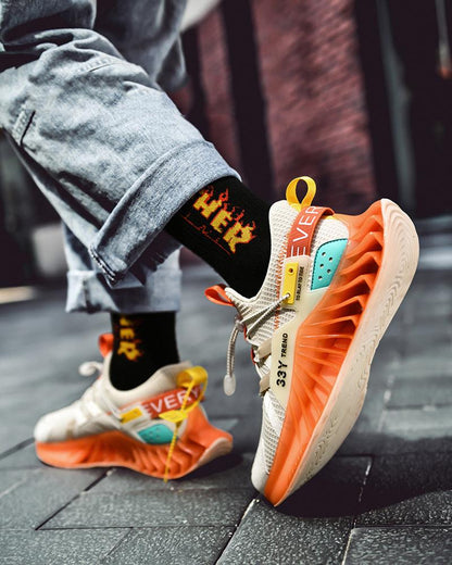 Baskets Brillantes Prêtes pour l'Avenir