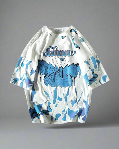 T-shirt Street Style Papillon Audacieux