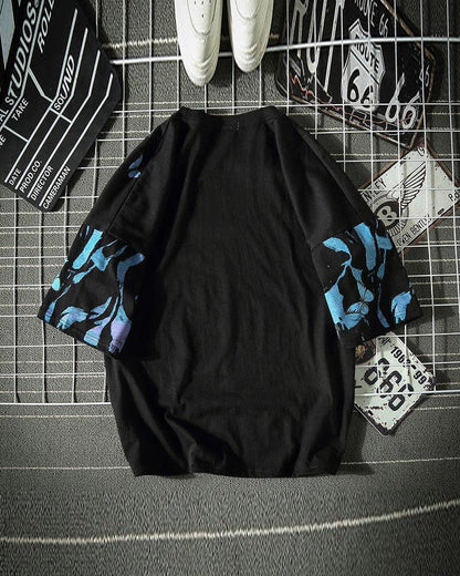 T-shirt Street Style Papillon Audacieux