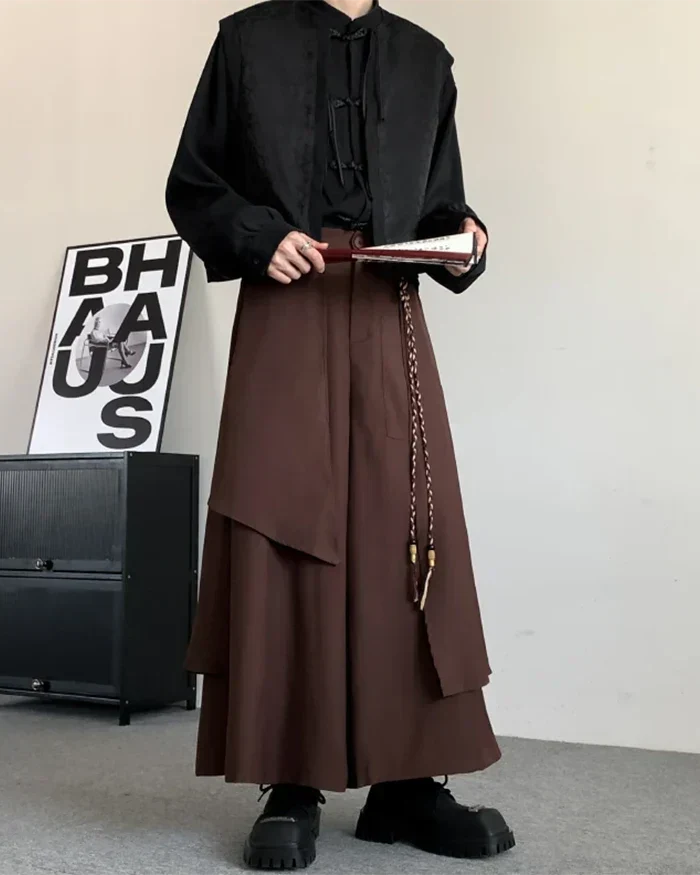 Jupe Pantalon Chic Longue