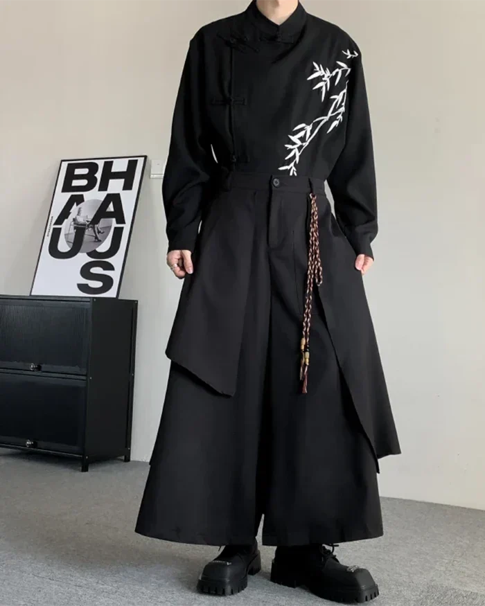 Jupe Pantalon Chic Longue