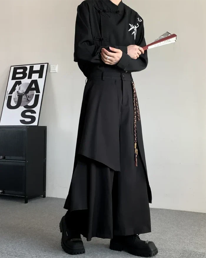 Jupe Pantalon Chic Longue