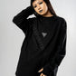 Sweat-shirt Chic à Manches Longues pour Tous les Jours