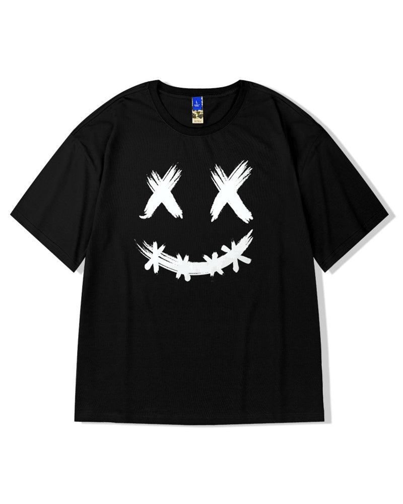 T-shirt graphique Smiley Relax