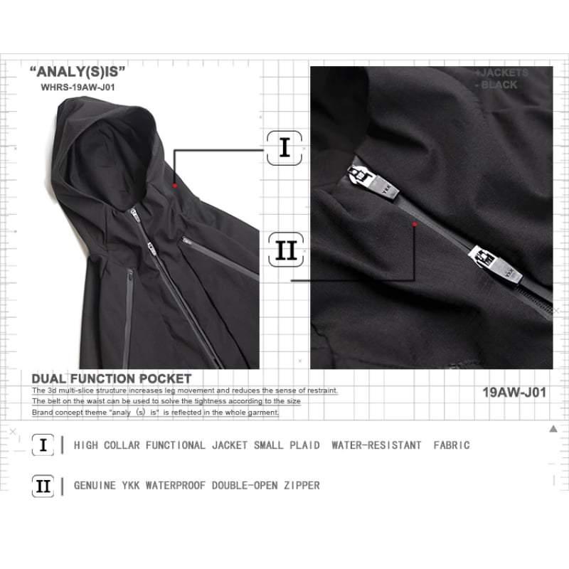 Veste Utilitaire Cyberpunk Dynamique