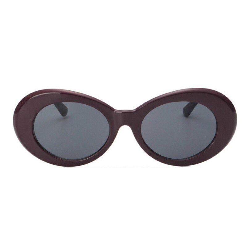 Lunettes de soleil Kurt Cobain -  inspiration rock alternatif - Lunettes de soleil ovales années 90 pour un look vintage