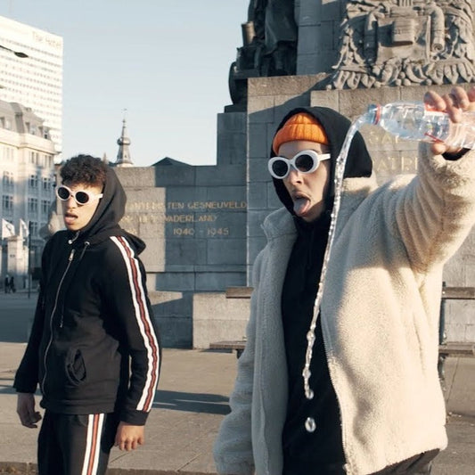 Lunettes de soleil Kurt Cobain - lunettes de soleil - Lunettes de soleil ovales années 90 pour un look vintage