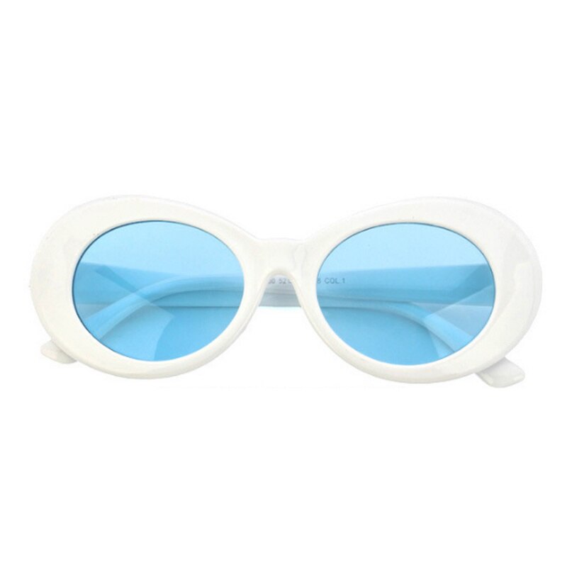 Lunettes de soleil Kurt Cobain -  style vintage - Lunettes de soleil ovales années 90 pour un look vintage