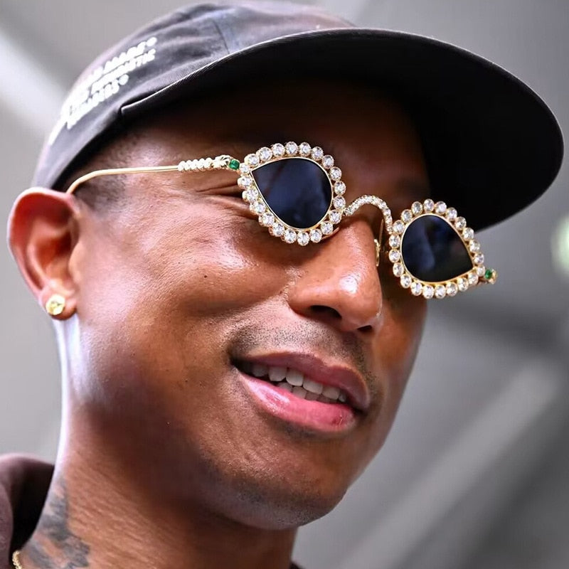 Lunettes de soleil Pharrell Williams -  confort quotidien - Lunettes de soleil Y2K pour un style tendance