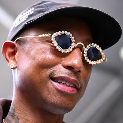 Lunettes de soleil Pharrell Williams -  confort quotidien - Lunettes de soleil Y2K pour un style tendance