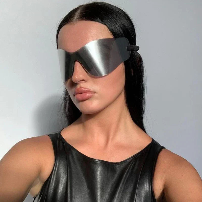 Lunettes Opium -  esthétique y2k - Lunettes Rétro-Futuristes pour un Look Unique Y2K