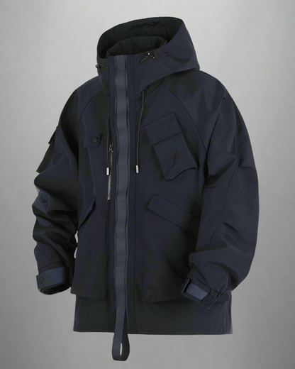 Manteau à Capuche Unisexe Toutes Saisons -  manteau toutes saisons - Manteau à Capuche Unisexe pour Toutes les Saisons