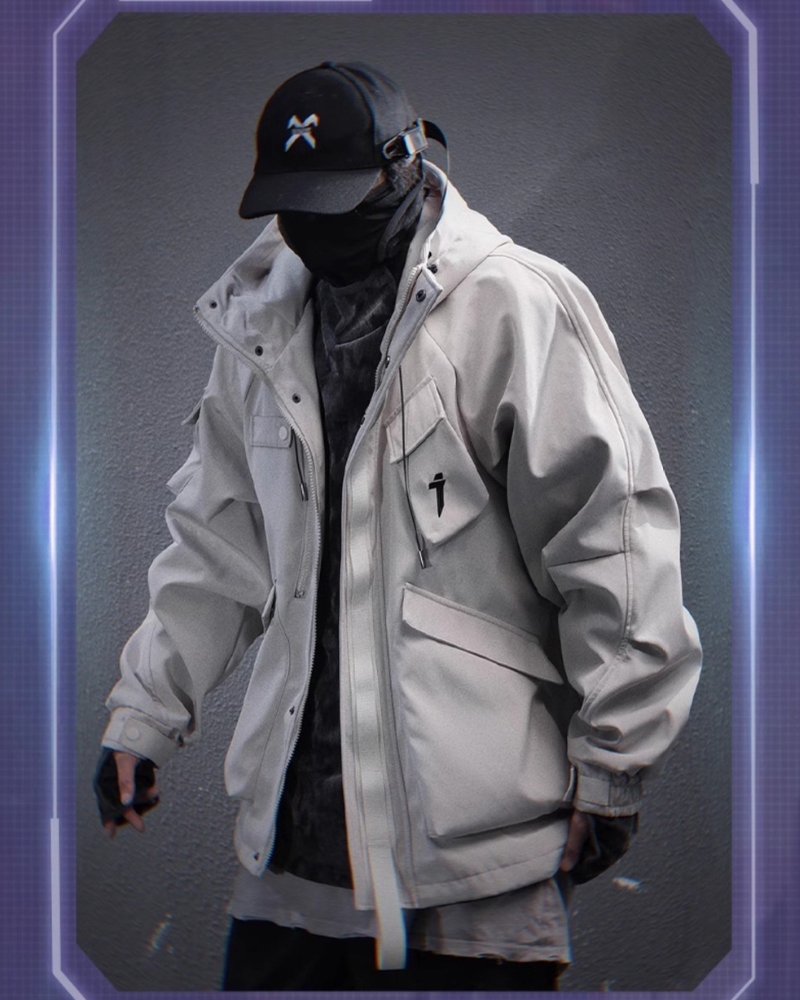 Manteau à Capuche Unisexe Toutes Saisons -  polyester - Manteau à Capuche Unisexe pour Toutes les Saisons