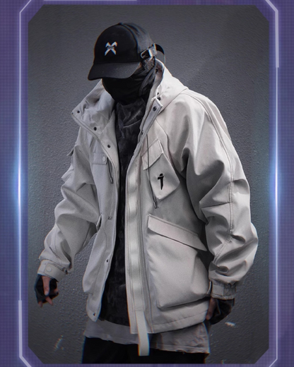 Manteau à Capuche Unisexe Toutes Saisons -  polyester - Manteau à Capuche Unisexe pour Toutes les Saisons