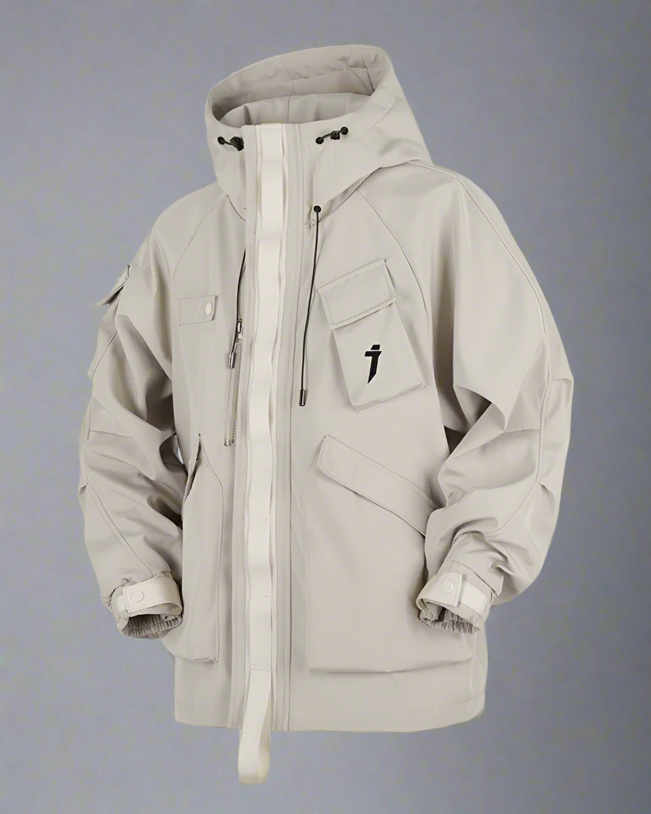 Manteau à Capuche Unisexe Toutes Saisons - veste unisexe - Manteau à Capuche Unisexe pour Toutes les Saisons