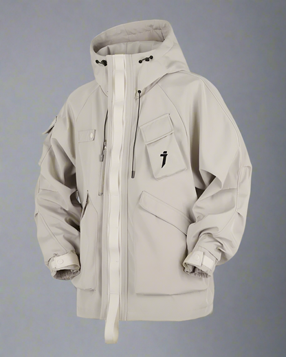 Manteau à Capuche Unisexe Toutes Saisons - veste unisexe - Manteau à Capuche Unisexe pour Toutes les Saisons