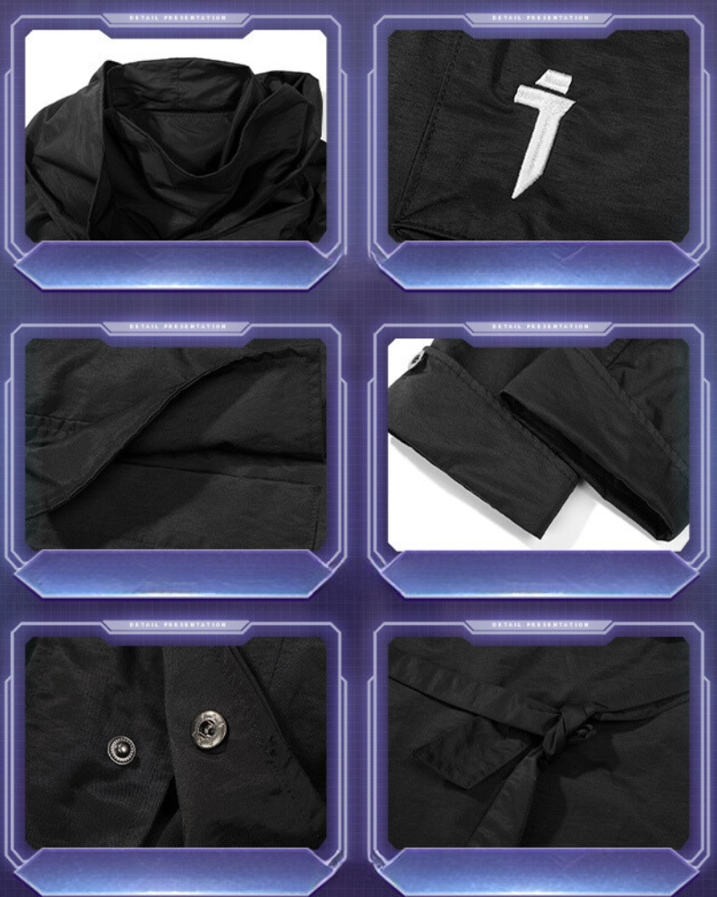 Manteau Écharpe Tout-en-Un - manteau polyvalent - Manteau Écharpe Tout-en-Un avec plusieurs poches