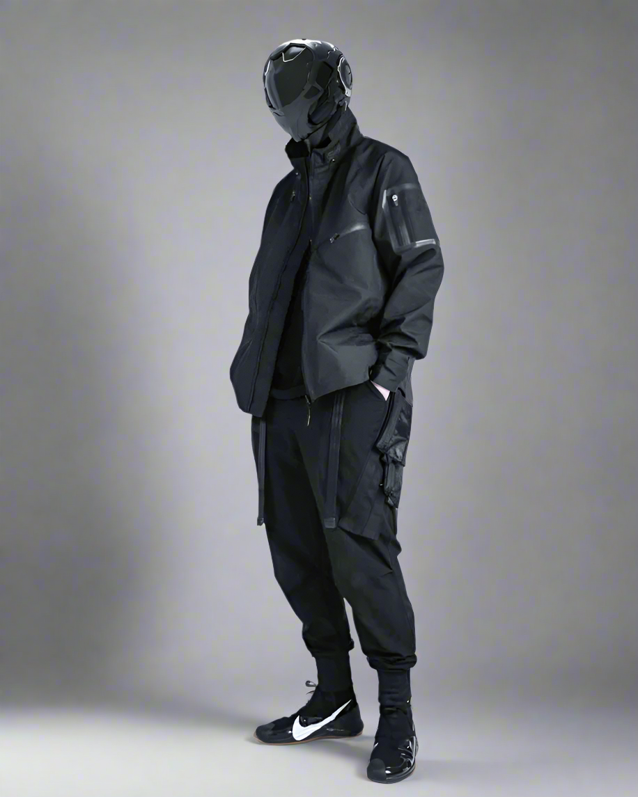 Manteau Cyberpunk Futuriste Imperméable -  futuriste - Manteau Cyberpunk Futuriste Imperméable pour un Style Urbain