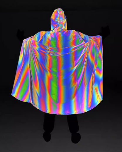 Manteau de Sorcier Magique et Scintillant -  style halloween - Manteau de Sorcier Magique et Scintillant pour Style Gothique