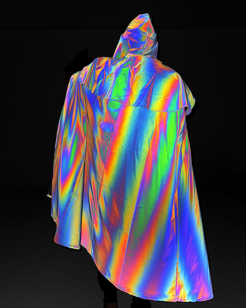 Manteau de Sorcier Magique et Scintillant -  vêtement gothique - Manteau de Sorcier Magique et Scintillant pour Style Gothique