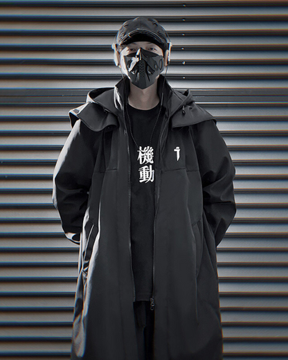 Manteau Long Chic à Double Zip - manteau long - Manteau Long Chic à Double Zip pour un Style Unique