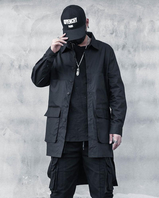 Manteau Long de Protection Solaire Ultime - manteau stylé - Manteau Long de Protection Solaire pour un Style Unique
