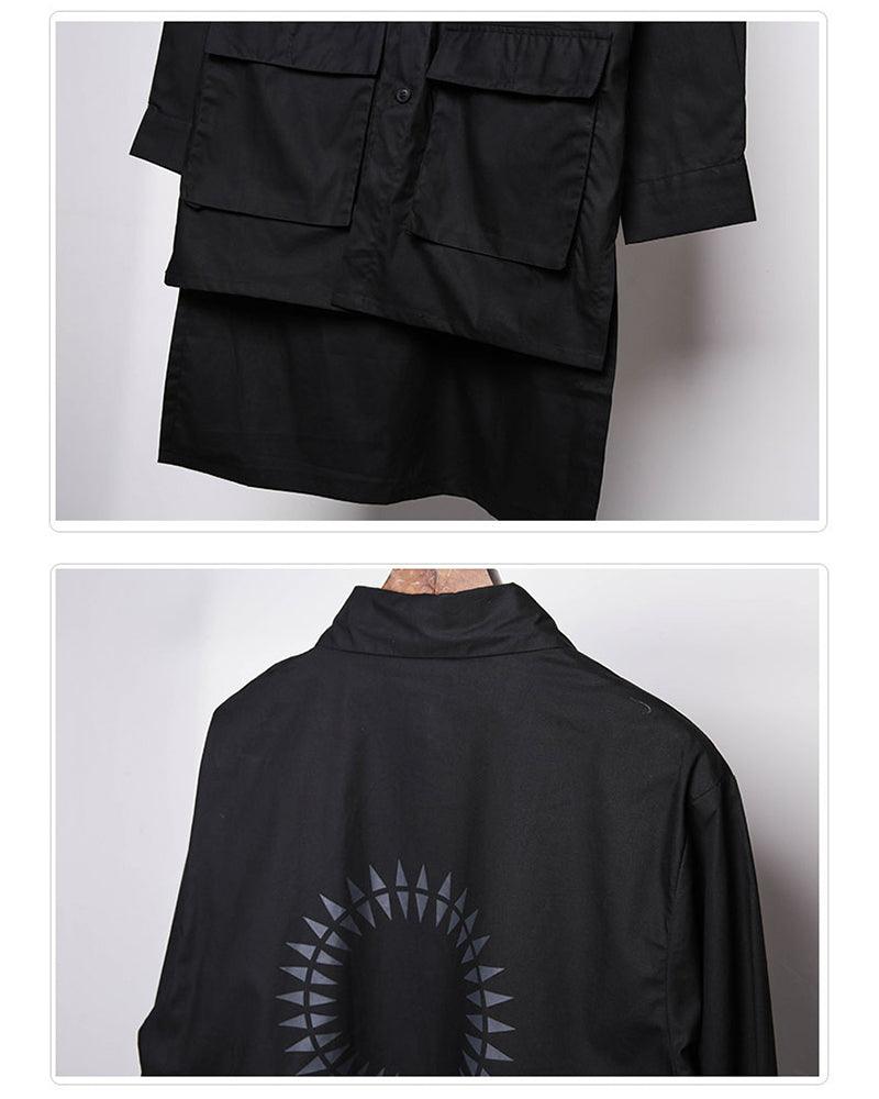 Manteau Long de Protection Solaire Ultime - manteau techwear - Manteau Long de Protection Solaire pour un Style Unique