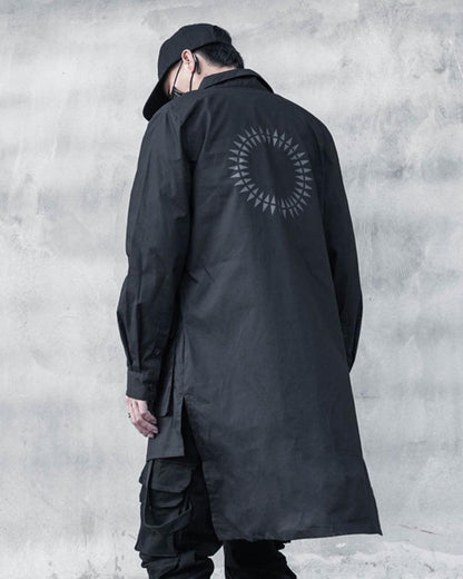 Manteau Long de Protection Solaire Ultime -  mode urbaine - Manteau Long de Protection Solaire pour un Style Unique