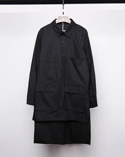 Manteau Long de Protection Solaire Ultime -  vêtements de techwear - Manteau Long de Protection Solaire pour un Style Unique