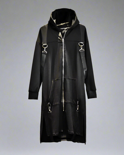 Manteau Long de Survie Urbaine -  style urbain - Manteau Long de Survie Urbaine à Capuche