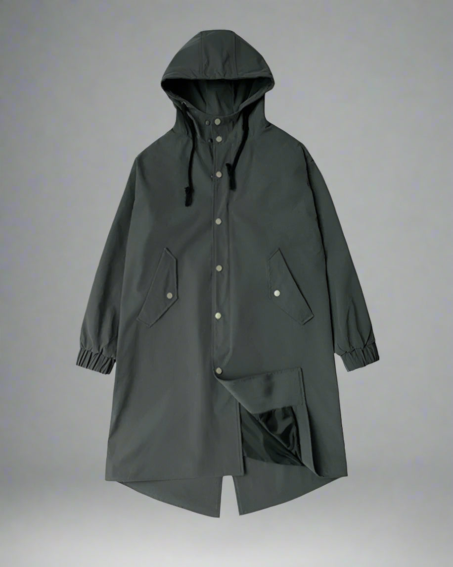 Manteau Long Urbain Chic -  manteau confortable - Manteau Long Chic Urbain pour un Style Futuriste