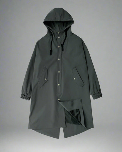Manteau Long Urbain Chic -  manteau confortable - Manteau Long Chic Urbain pour un Style Futuriste