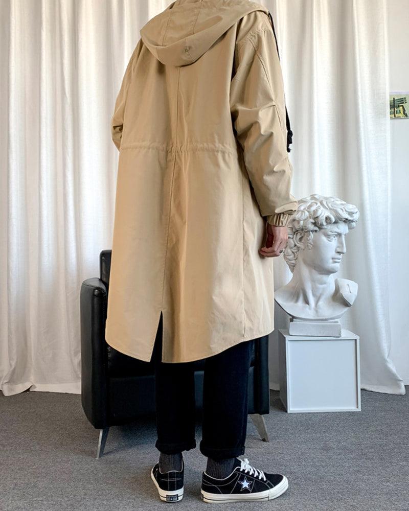 Manteau Long Urbain Chic - manteau - Manteau Long Chic Urbain pour un Style Futuriste