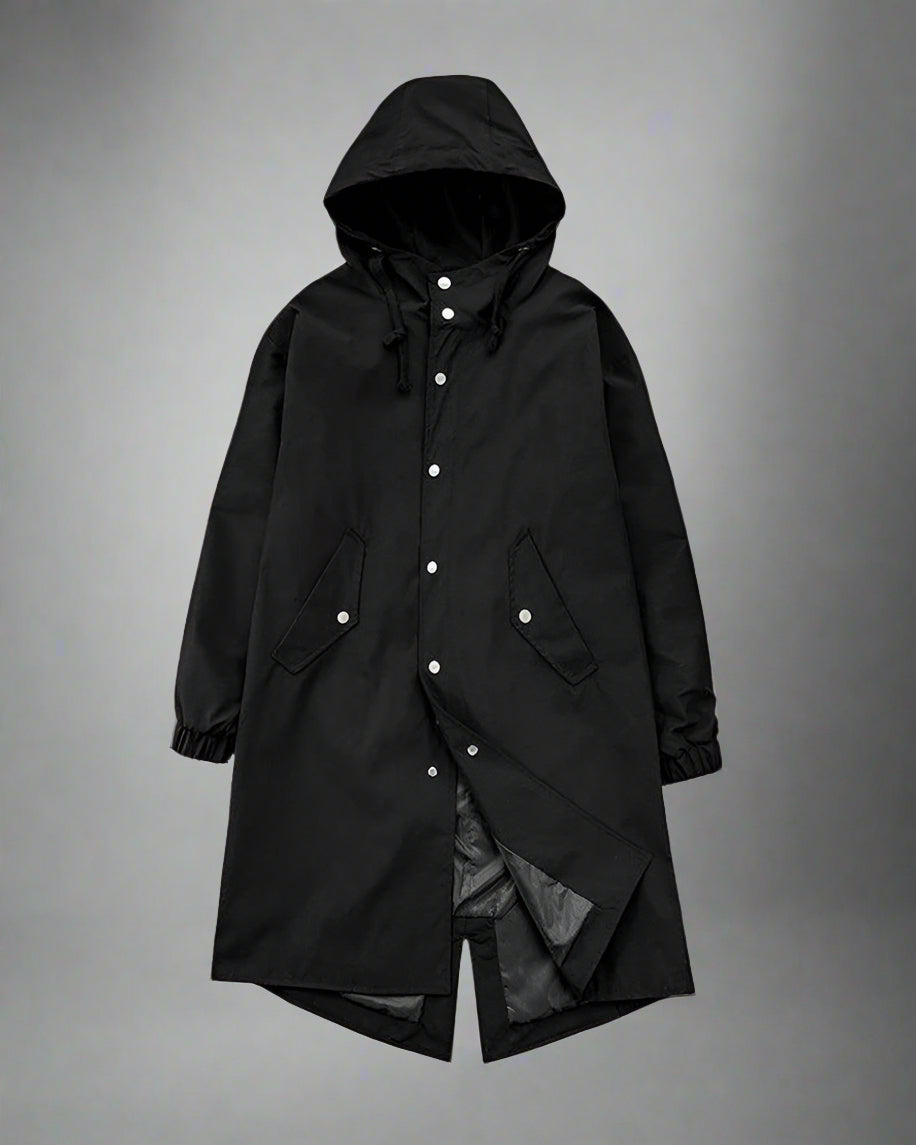 Manteau Long Urbain Chic -  mode urbaine - Manteau Long Chic Urbain pour un Style Futuriste