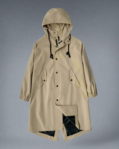 Manteau Long Urbain Chic -  techwear - Manteau Long Chic Urbain pour un Style Futuriste