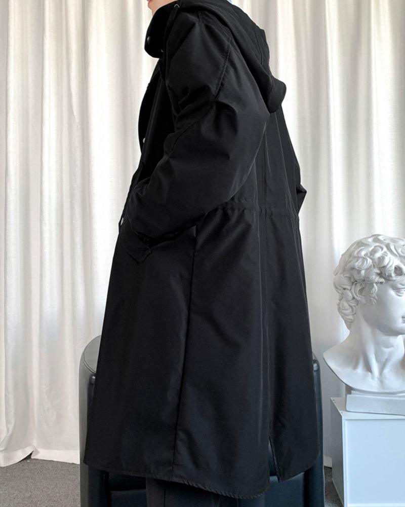 Manteau Long Urbain Chic -  urbain - Manteau Long Chic Urbain pour un Style Futuriste