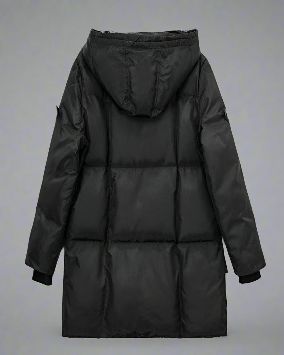 Manteau Tech Long d'Hiver Innovant -  veste techwear - Manteau Tech Long d'Hiver Confortable et Élégant