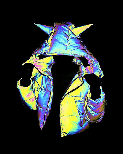 Manteau Technique Hivernal Scintillant - manteau hivernal - Manteau Technique Hivernal Scintillant pour l'Aventure Urbaine