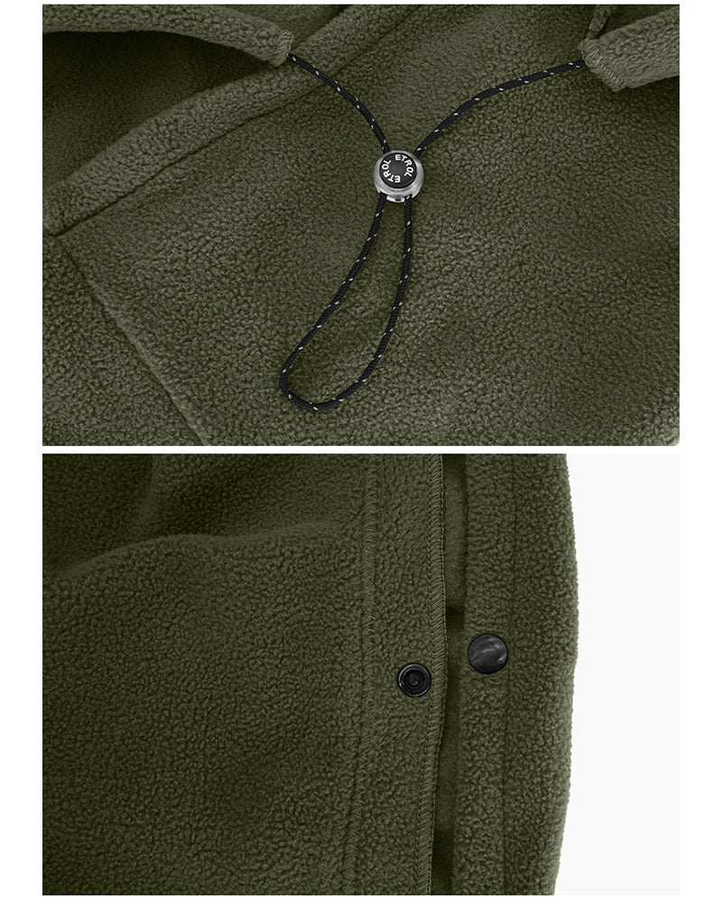 Manteau Thermique Tous Temps -  vêtement chaud - Manteau Thermique Vert pour Tous Temps et Style