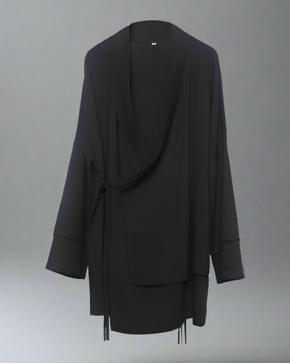 Manteau traditionnel inspiré des samouraïs -  manteau confort - Manteau inspiré des samouraïs en coton durable