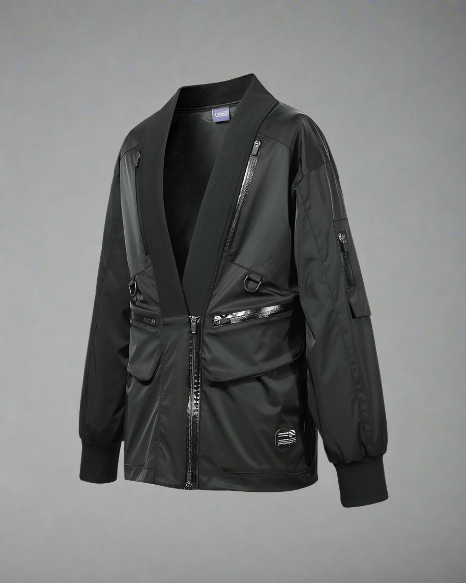 Manteau Utilitaire Cyberpunk Haute Technologie -  cyberpunk - Manteau Utilitaire Cyberpunk Imperméable et Confortable