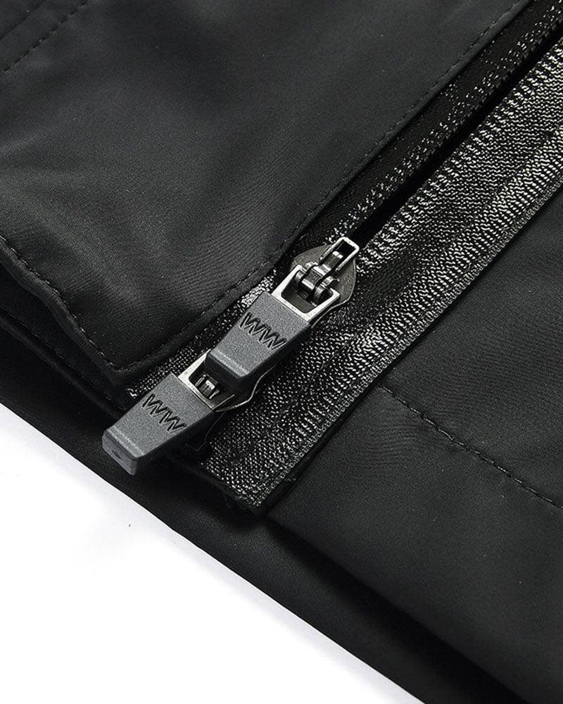 Manteau Utilitaire Cyberpunk Haute Technologie - manteau - Manteau Utilitaire Cyberpunk Imperméable et Confortable